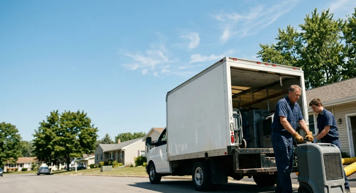 Water Damage Cleanup in Oglesby, IL near me